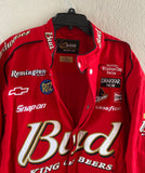 NASCAR Chase Authentics Drivers Line Dale Earnhardt Bud Jacket Size XL