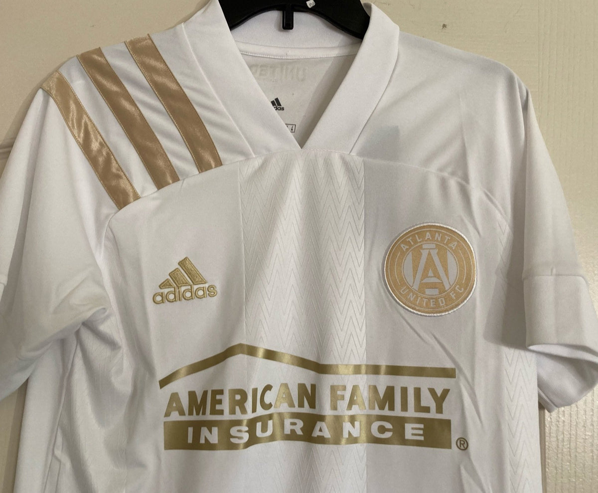  adidas Atlanta United FC Away Authentic Jersey Men's, White,  Size M : Sports & Outdoors