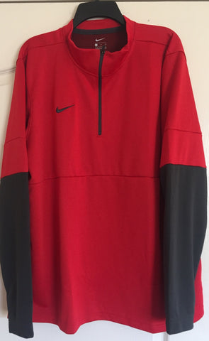 Nike Red/Pewter Coaches Sideline Performance Jacket