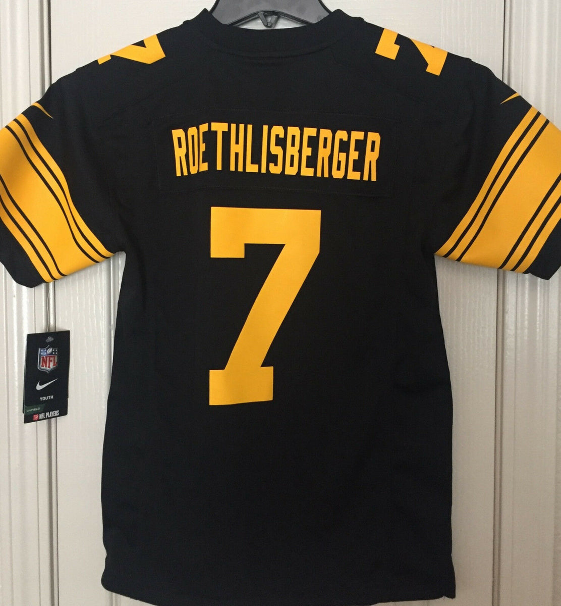 NWT NFL Team Apparel Pittsburgh Penguins Ben Roethlisberger #7 Jersey Size  XL