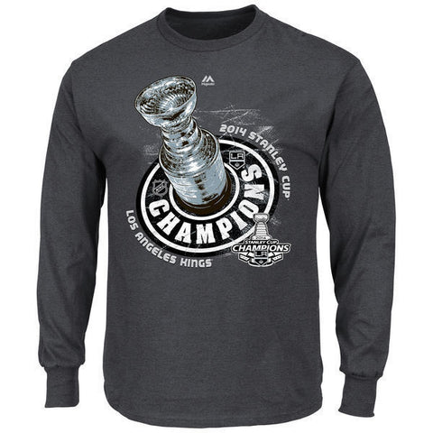 Los Angeles Kings Majestic 2014 Stanley Cup Champions Magic Moment Sweatshirt L - Teammvpsports