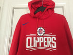 Nike Los Angeles Clippers Mens Red Logo Essential Hoodie Sizes M, L, 2XL - Teammvpsports
