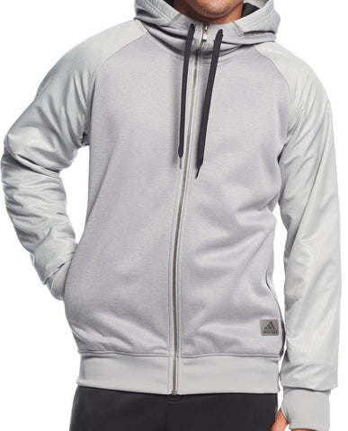 Adidas Originals Natural Men's Black Ice Full-zip Hoodie Size XL - Teammvpsports