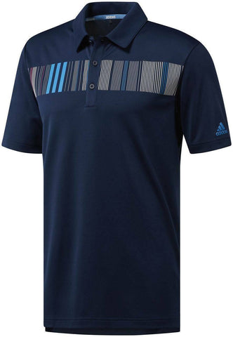 Adidas Chest Print Polo Golf Shirt Men's 2018 Navy Size XL - Teammvpsports
