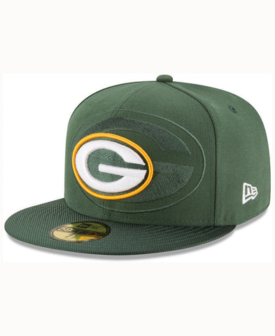 Green Bay Packers New Era NFL 2016 Sideline Official 59FIFTY Fitted Cap - Teammvpsports