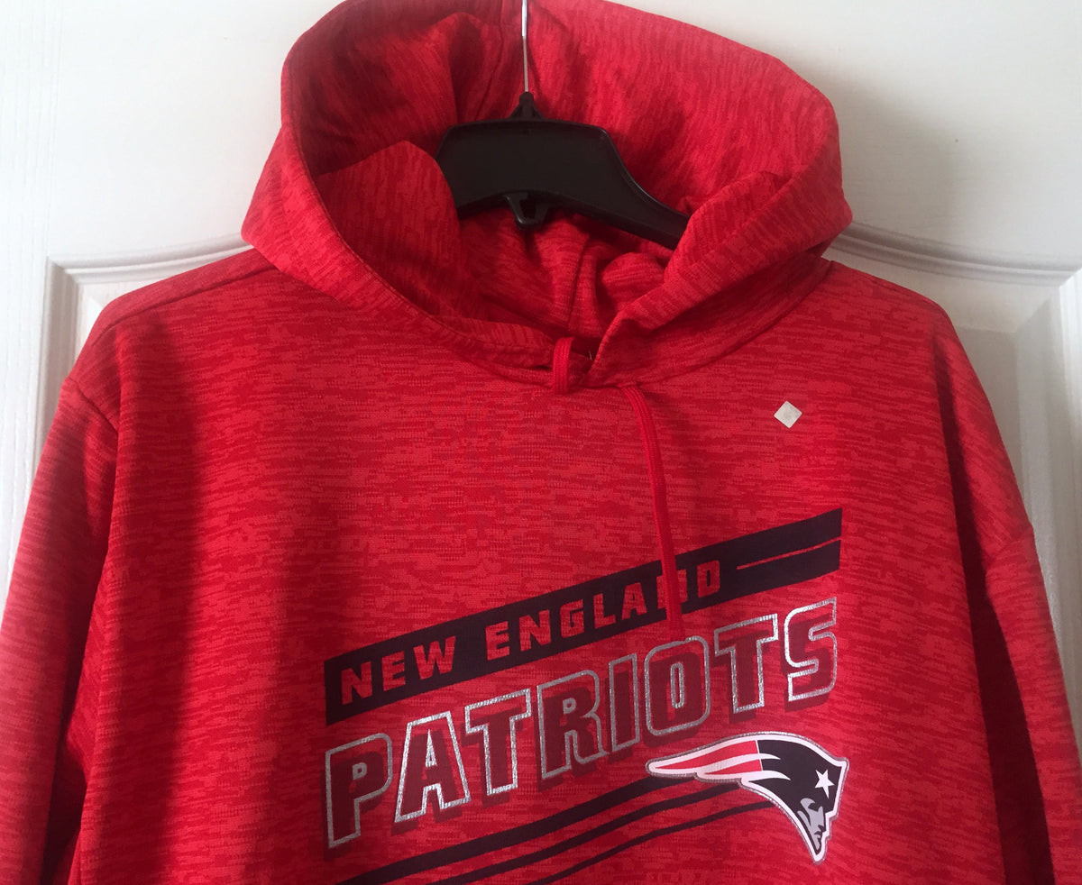 Team Apparel New England Patriots Red Pullover Hoodie – Team MVP Sports