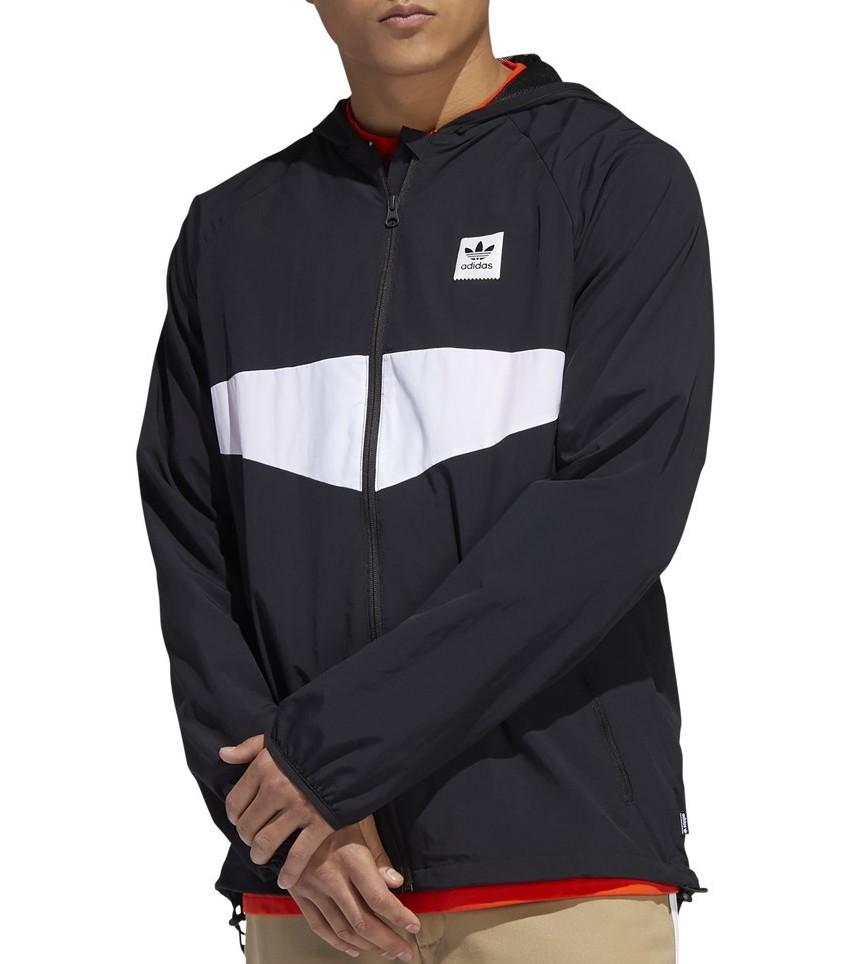 Adidas Dekum Packable Windbreaker Jacket Hoodie Black - White Size XL, –  Team MVP Sports