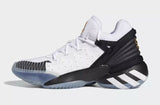 Adidas D.O.N Issue 2 J White Black Men's Basketball Shoes