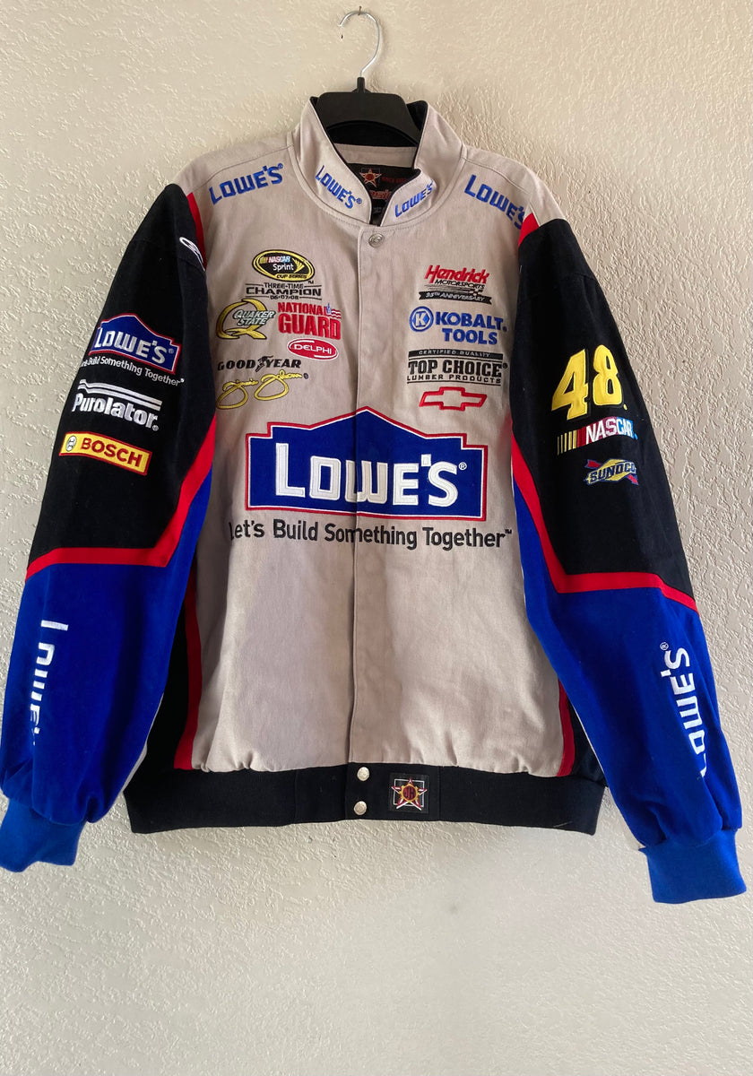 NASCAR JH Design Jimmie Johnson Lowes Vintage Jacket 2009 Size 2XL