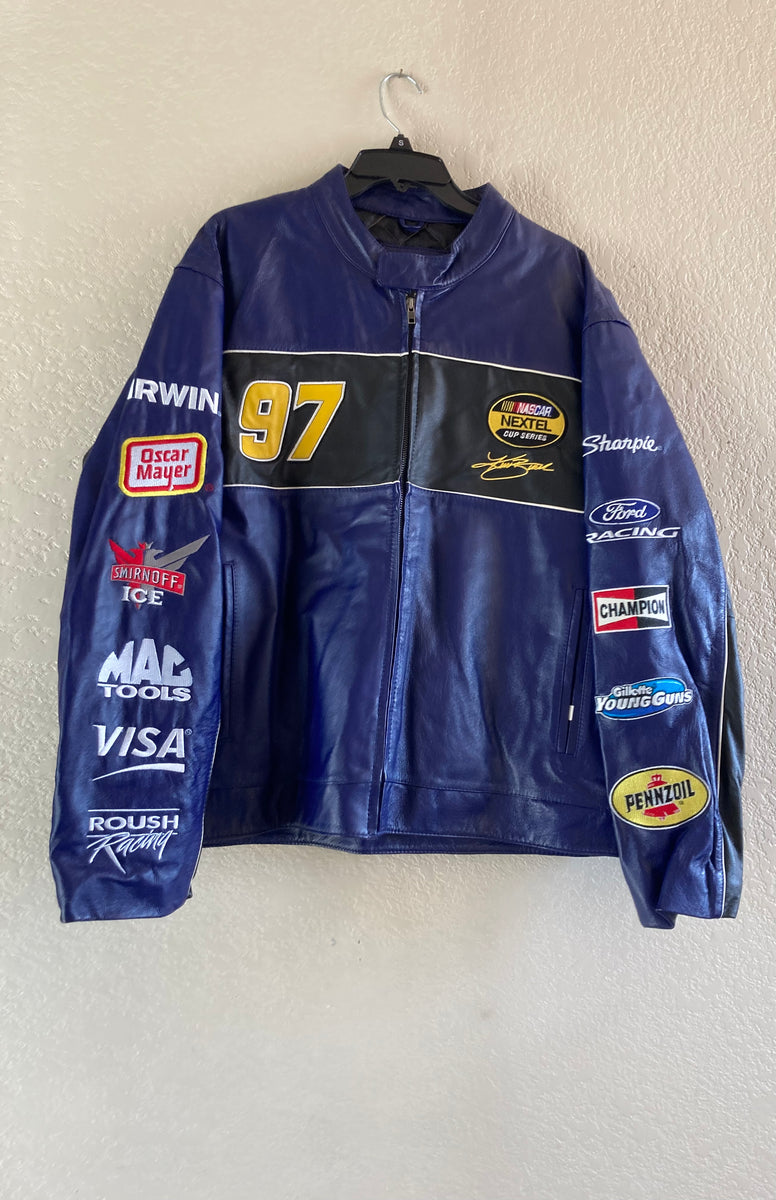 Wilson leather nascar on sale jackets