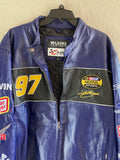 NASCAR Chase Authentics Wilson’s Leather Crown Royal Kurt Busch Jacket