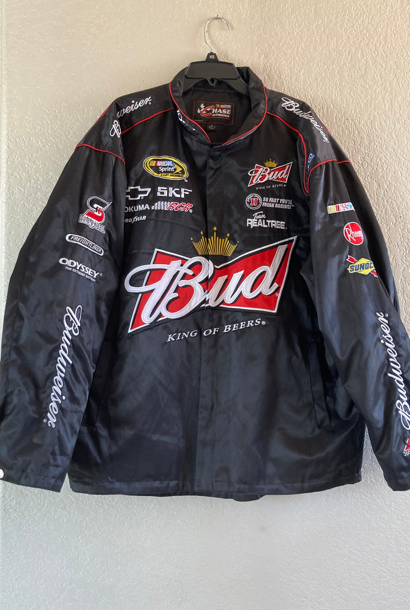 NASCAR Chase Authentics Kevin Harvick Budweiser Jacket Team