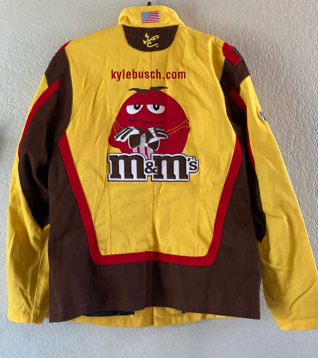 Chase orders Racecar M&M jacket