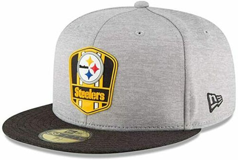 New Era Pittsburgh Steelers NFL Sideline 18 Road On Field Cap 59fifty