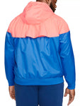 Nike Sportswear Windrunner Men's Hooded Jacket Peach/Blue