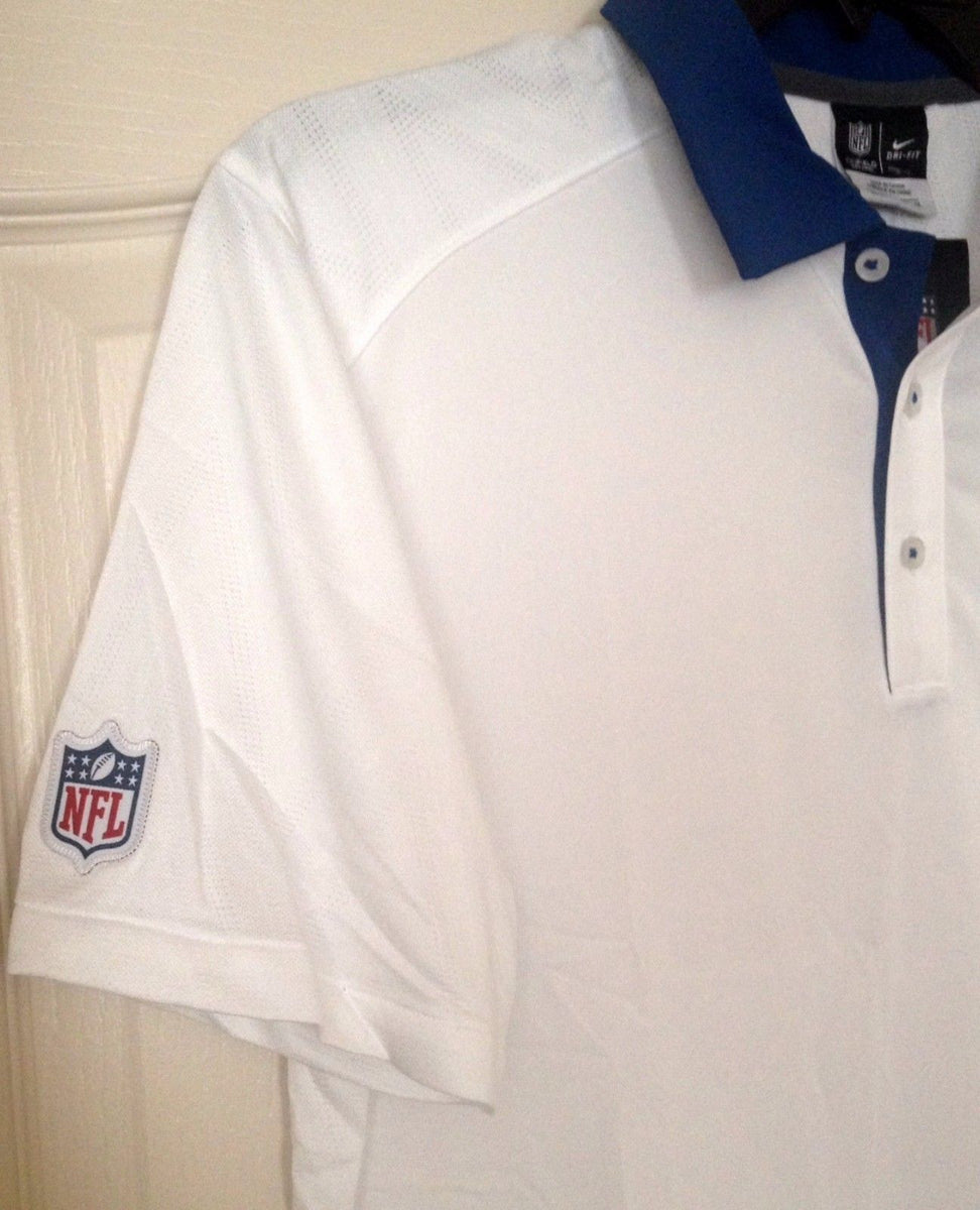 Los Angeles Rams Nike Sideline On Field Golf Polo Shirt Men's XL