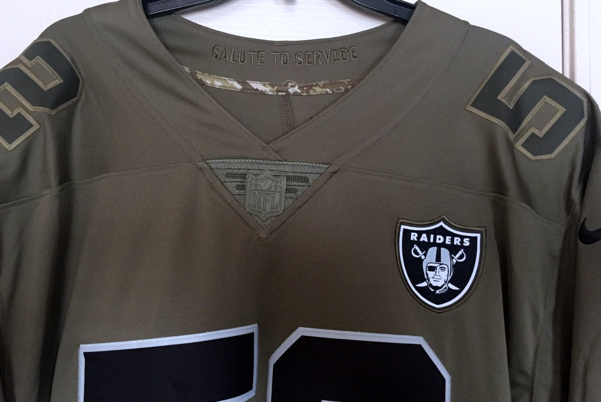 raiders jersey salute to service