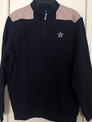 Vineyard Vines Dallas Cowboys 1/4 Zip Pullover Shirt Jacket Size M  MSRP $98 - Teammvpsports