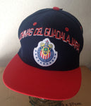 Chivas Del Guadalajara Red Blue Snapback Cap Adjustable Official Product - Teammvpsports
