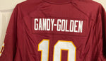 Washington Football Team Antonio Gandy-Golden #1o Nike Burgundy NFL Game Jersey