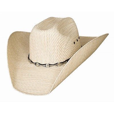 Bullhide Justin Moore Tuff Straw 50X Cowboy Hat - Maverick Crown - BACKWOODS - Teammvpsports