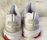 Nike Men's React Presto Running Shoes (White/Vast Grey-Midnight Navy,