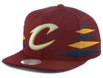 Cleveland Cavaliers Mitchell & Ness Solid Diamond Cap Adjustable Snapback - Teammvpsports
