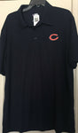 Majestic Cool Base Men's Chicago Bears Blue Golf Polo Shirt, Size XL - Teammvpsports