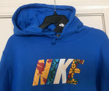 Nike Blue Pullover World Hoodie Size L, XL Kangaroo Pockets - Teammvpsports