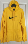Nike Dry Therma-Fit Swoosh Hoodie Sweatshirt Yellow Size XL - Teammvpsports