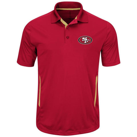 Majestic Men's Field Classic San Francisco 49ers Performance Polo Size M - Teammvpsports