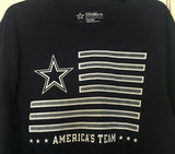 Dallas Cowboys Authentic Navy Field Man Tee Shirt Size M - Teammvpsports