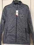 Antigua Dallas Cowboys Navy Gray Golf Jacket  Full Zip Size M - Teammvpsports