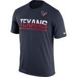 Nike Houston Texans Team Practice Legend Performance T-Shirt Size L - Teammvpsports