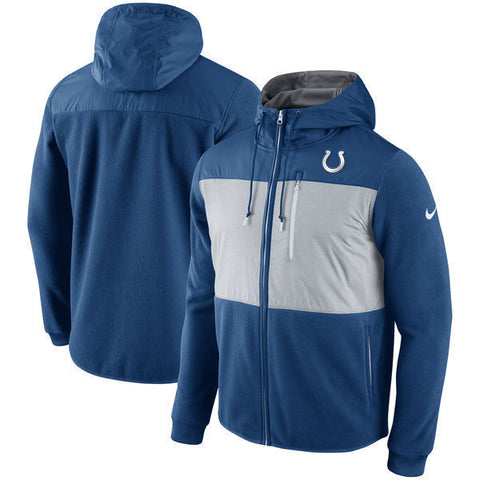 Indianapolis Colts Nike Champ Drive Hybrid Full Zip Jacket Hoodie Size XL - Teammvpsports