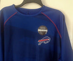 Majestic Buffalo Bills Team Apparel Long Sleeve Reflective Shirt Size L - Teammvpsports