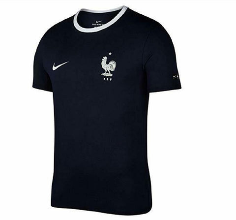 Nike France Crest FFF Tee Shirt 2018 World Cup Blue White SiZe M, L, XL, 2XL - Teammvpsports