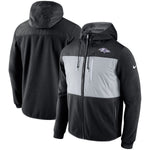 Baltimore Ravens Nike Champ Drive Hybrid Full Zip Jacket Hoodie Size 2XL - Teammvpsports