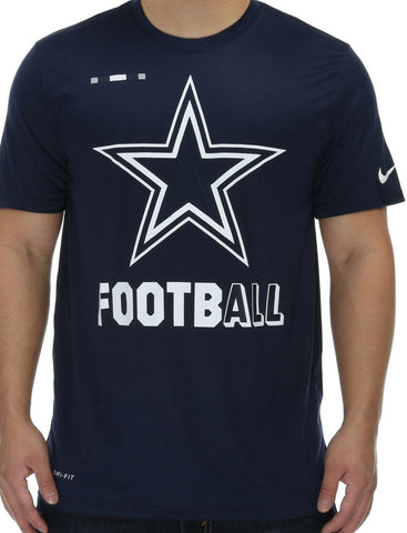 NIKE DALLAS COWBOYS Football Legend Navy Tee Shirt Size L - Teammvpsports