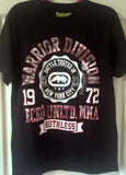 Ecko Unlimited Men's Short Sleeve Black MMA Shirt - BATTLE TESTED - size  L - Teammvpsports