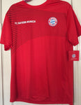 FC Bayern Munich Red Jersey Style Shirt  Licensed Product Size L, - Teammvpsports