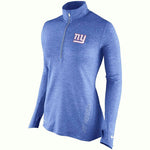 Nike Women's New York Giants Stadium Element Quarter-Zip Pullover Size L - Teammvpsports
