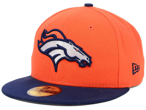 New Era 59Fifty Denver Broncos  Fitted Cap  Size 7 1/2, 7 3/8 - Teammvpsports