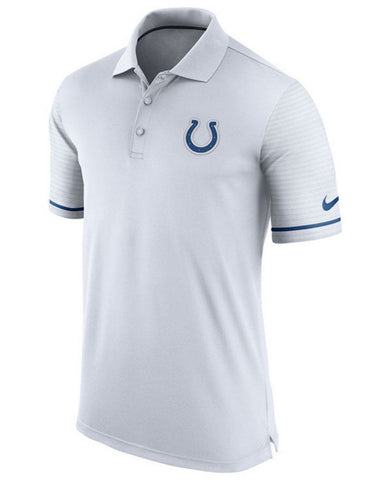 Nike Indianapolis Colts Early Season Performance White Golf Polo Size XL - Teammvpsports