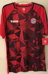 Bayern Munchen Official Licensed Tee Shirt Red