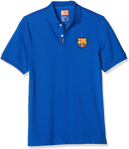 Nike 2019-2020 Barcelona Authentic Polo Football Soccer T-Shirt Jersey