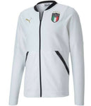 Men Italia Italy FIGC Puma Football Jacket Euro 2020 White