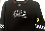 Puma Ferrari Long Sleeve Street Tee Shirt Puma Black Size L - Teammvpsports