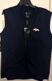 Nike NFL Denver Broncos Full Zip Sideline Vest 923483 419 Retail $110 Size Small - Teammvpsports