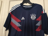 Adidas Bayern Munich Navy Preshirt Jersey Size 2XL - Teammvpsports